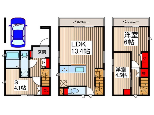 Kolet市川＃16の物件間取画像